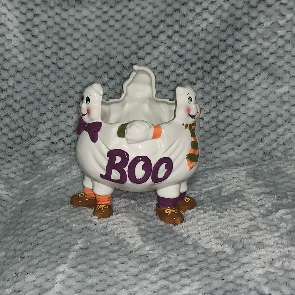 Spooky hollow 3 Ghost Candy Bowl